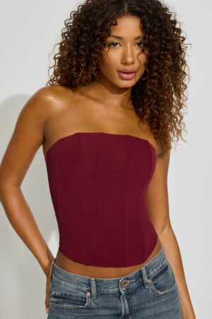 Mesh Longline Tube Corset